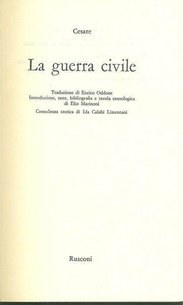 La Guerra Civile