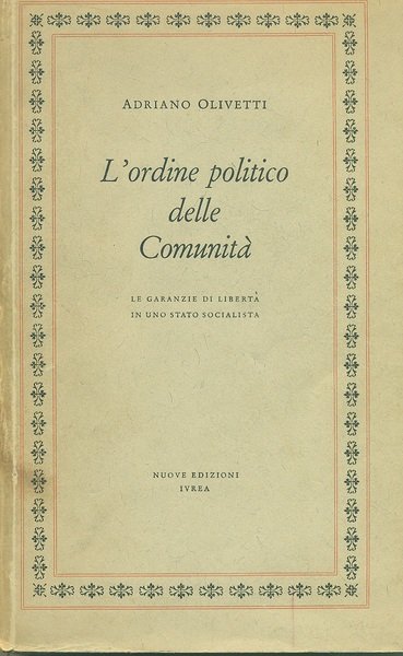 L'Ordine politico delle Comunita'