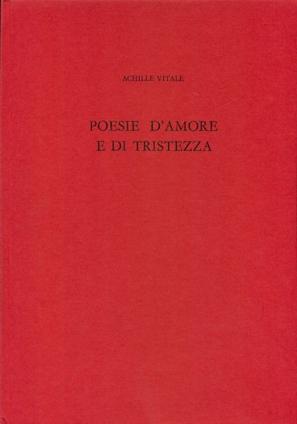 Poesie d'Amore e Tristezza