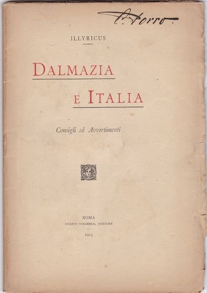 DALMAZIA E ITALIA - consigli e avvertimenti | Immagine principale