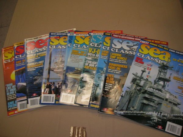 SEA CLASSICS - SEA WAR MAGAZINE - ANNATA COMPLETA 2005