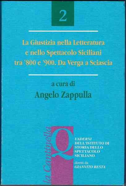 La Giustizia nella Letteratura e nello Spettacolo. Da Verga a …