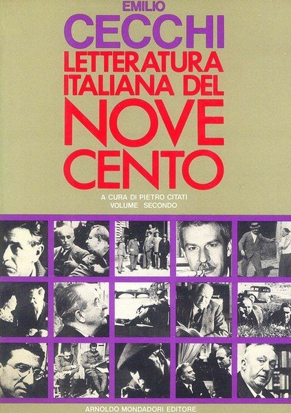 Letteratura Italiana del Novecento Volume secondo