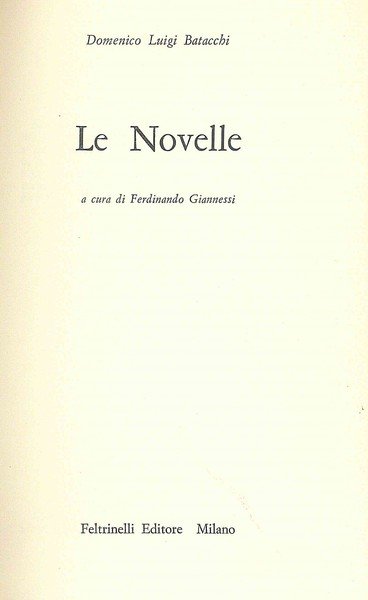 Le Novelle | Immagine principale