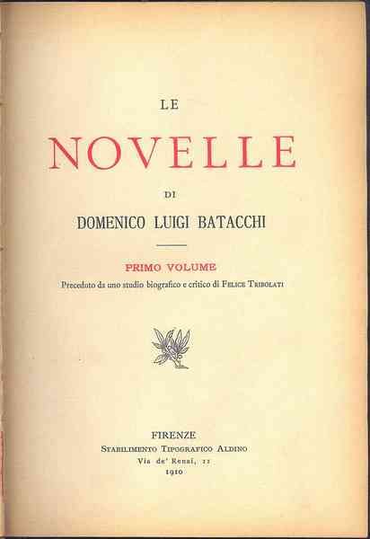 Le Novelle 2vv