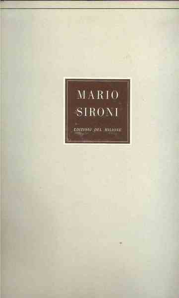 Pittori italiani contemporanei. 12 tempere di Mario Sironi | Immagine principale