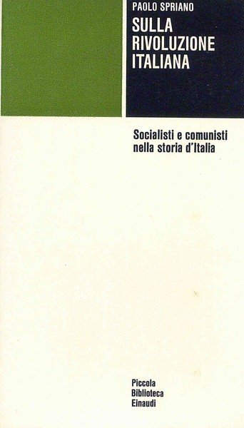 Sulla rivoluzione italiana