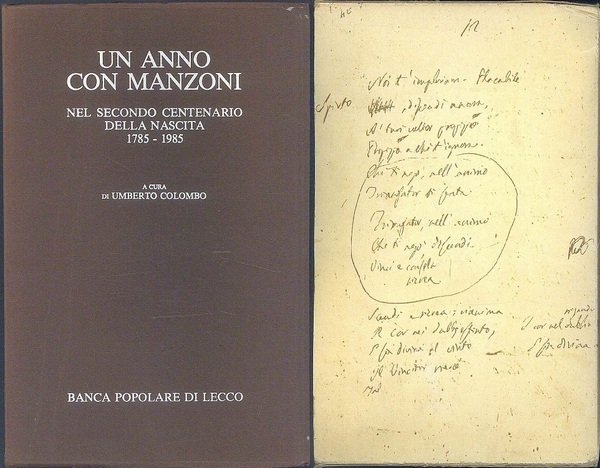 Un anno con Manzoni