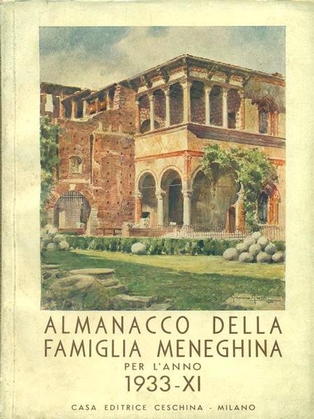Almanacco Della Famiglia Meneghina 1933 - XI