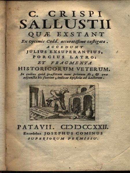 C.Crispi Sallustii Quae Exstant