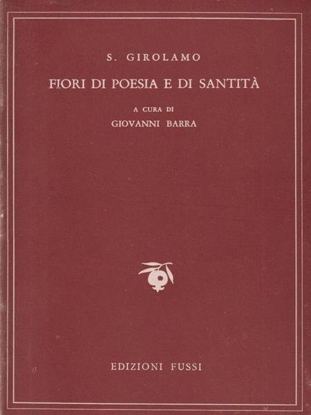 Fiori di poesia e di santita'