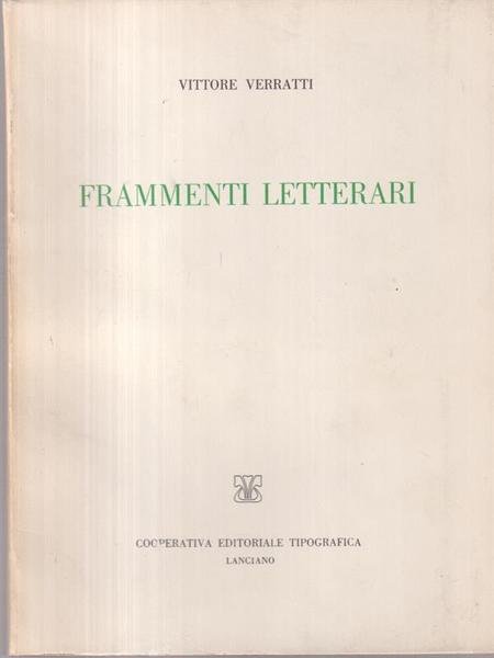 Frammenti letterari