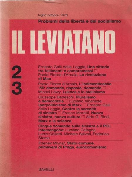 Il Leviatano 2-3