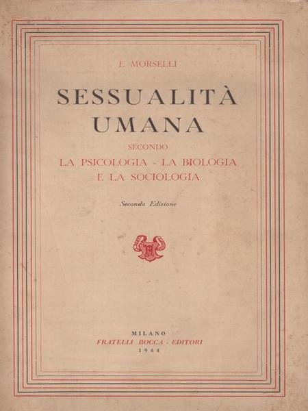 Sessualita' umana