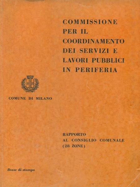 Commissione Per Il Coordinamento Dei Servizi E Lavori Pubblici