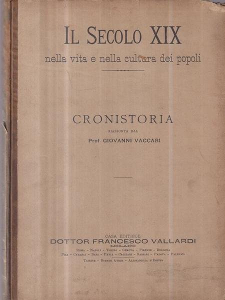 Cronistoria