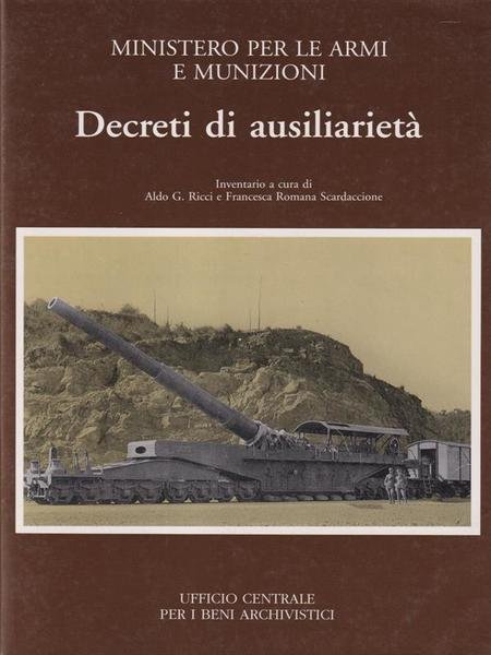 Decreti Di Ausiliarieta