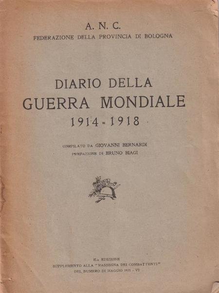 Diario della guerra mondiale 1914-1918