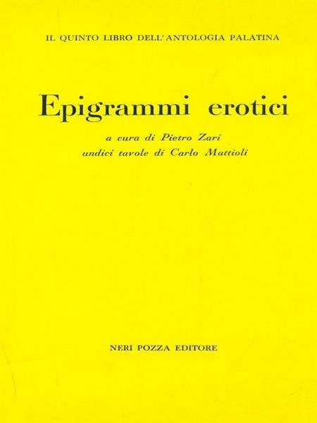 Epigrammi Erotici
