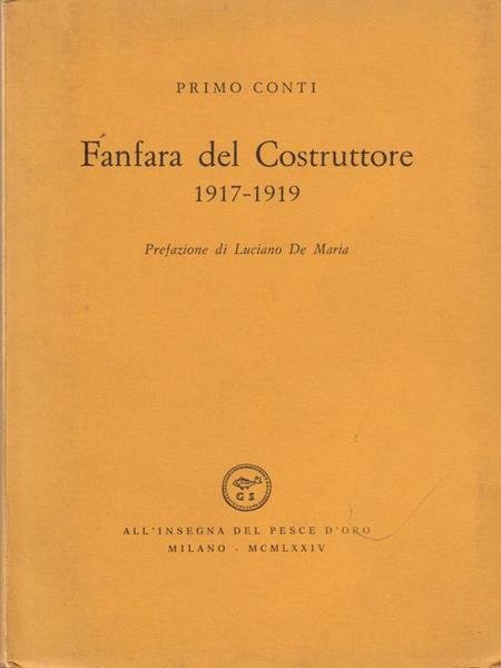 Fanfara del costruttore. 1917-1919. Dedica autore | Immagine principale