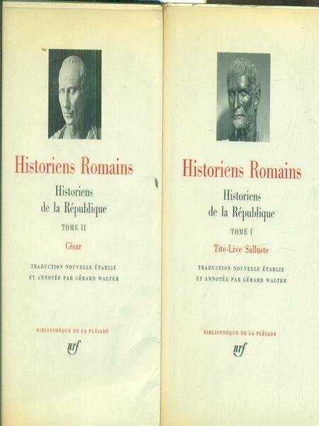 Historiens romains. 2vv