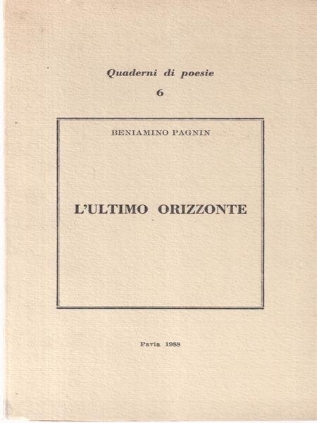 L'ultimo orizzonte
