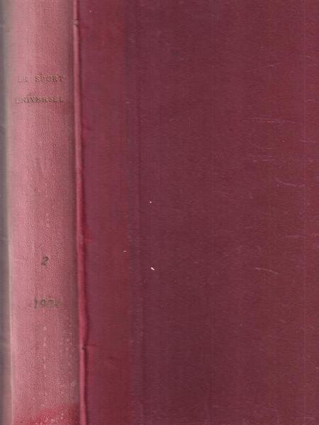 Le sport universel illustree. 1924 | Immagine principale