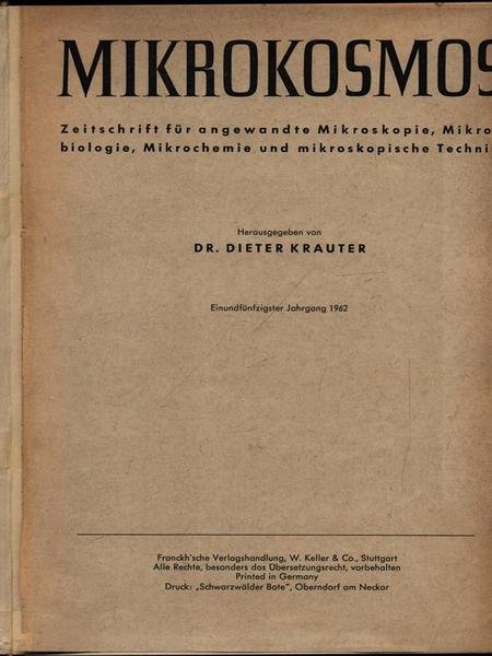 Mikrokosmos. 1962