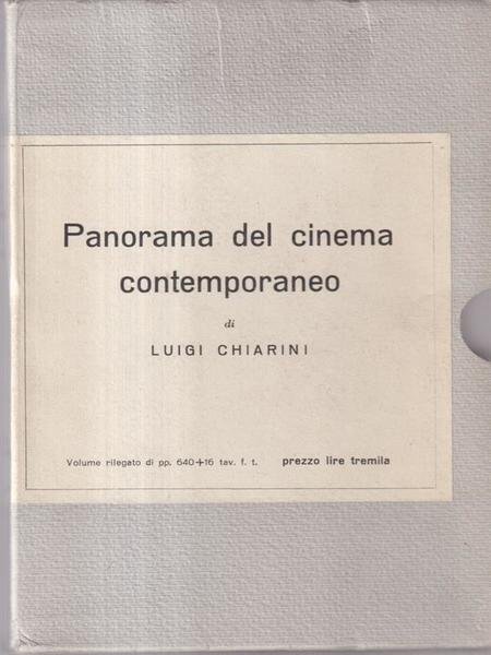 Panorama del cinema contemporaneo