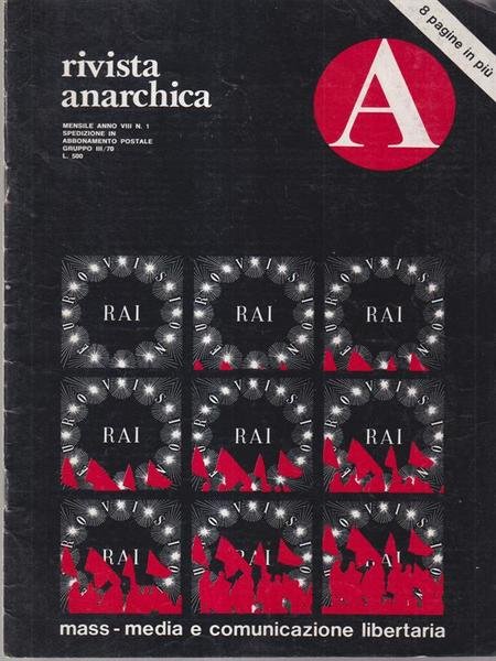 Rivista anarchica anno VIII n. 1 | Immagine principale