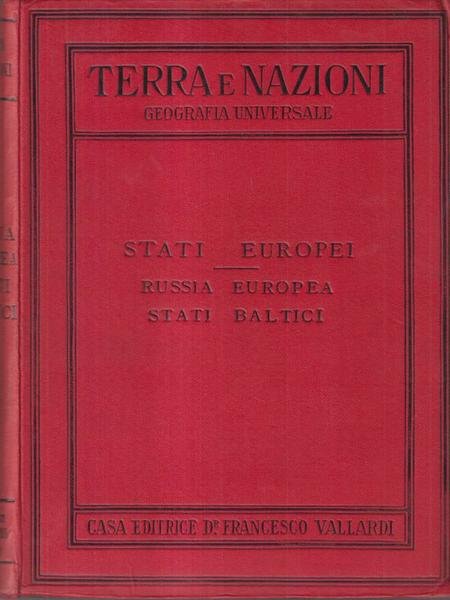 Terra e nazioni. Russia europea e Stati Baltici