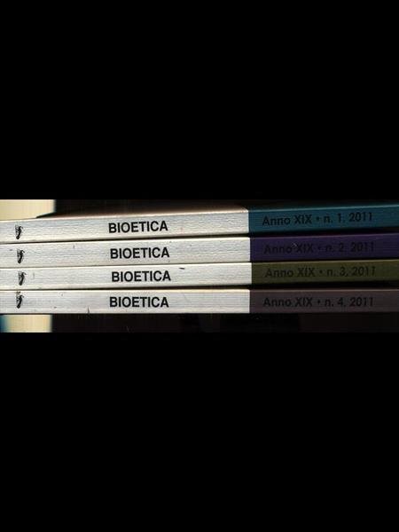 Bioetica. Rivista interdisciplinare. Anno 2011. 4 uscite