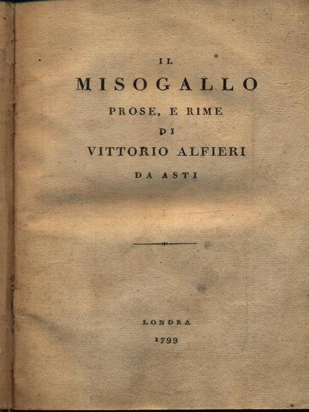 Il Il Misogallo