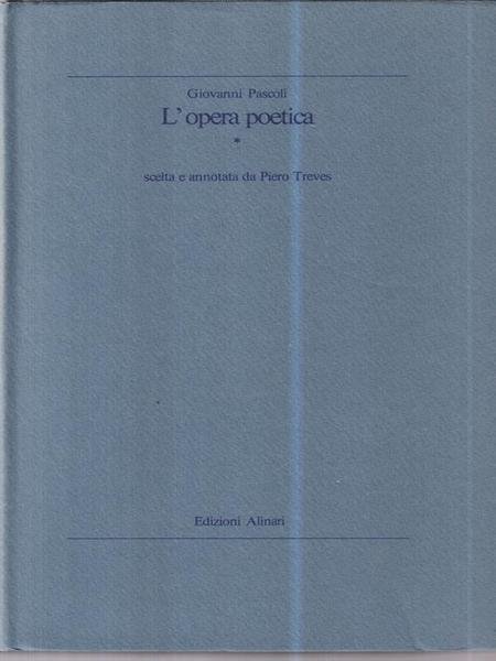 L'opera poetica