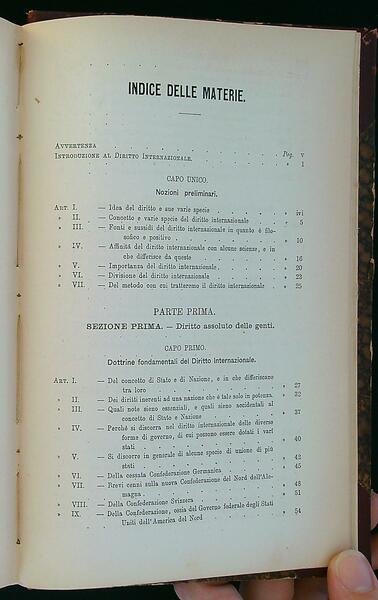 Trattato di Diritto Internazionale Moderno