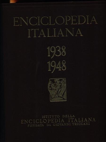 Enciclopedia italiana 1938-1948 2vv | Immagine principale