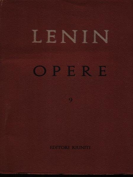 Opere vol. 9 | Immagine principale