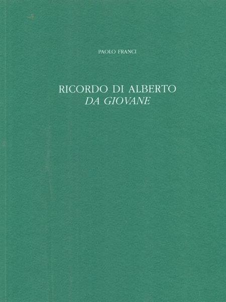 Ricordo di Alberto Da Giovane | Immagine Gallery 1