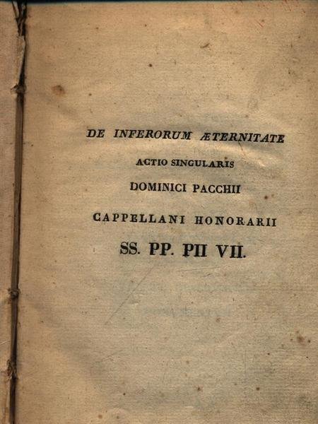 De inferorum aeternitate