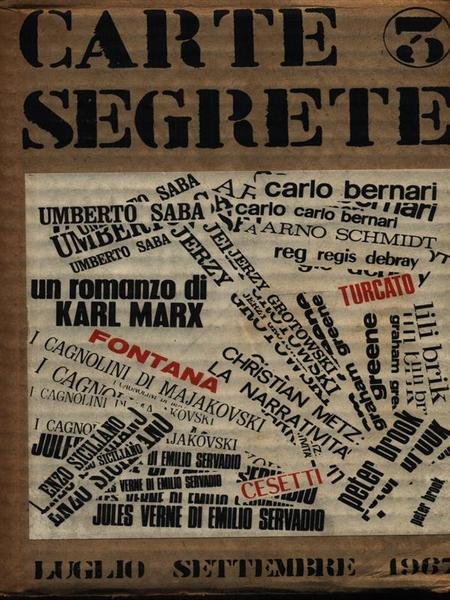 Carte segrete n. 3/luglio-settembre 1967