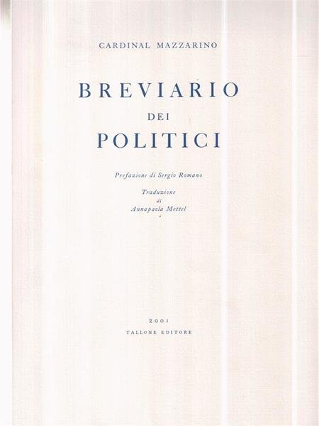 Breviario dei politici | Immagine principale