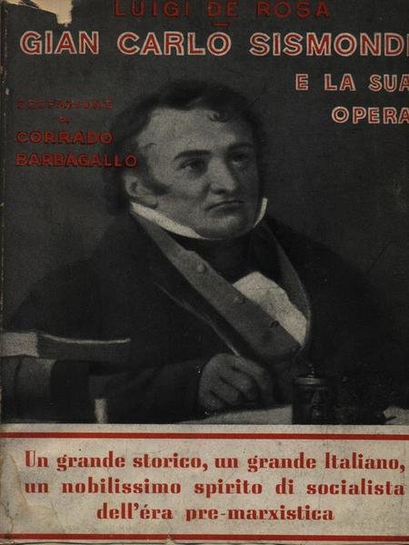 Gian Carlo Sismondi e la sua opera