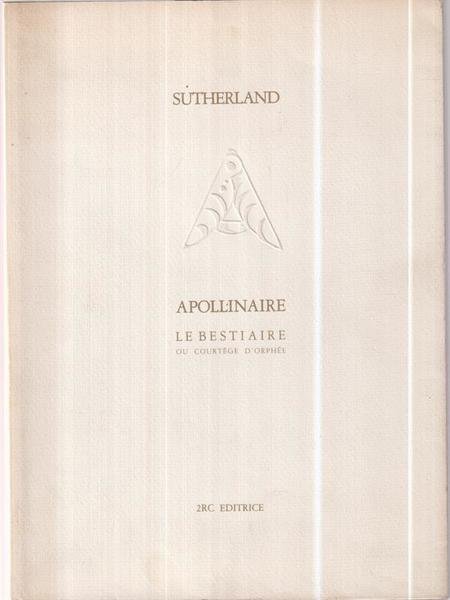 Le Bestiaire ou Courtege D'Orphee