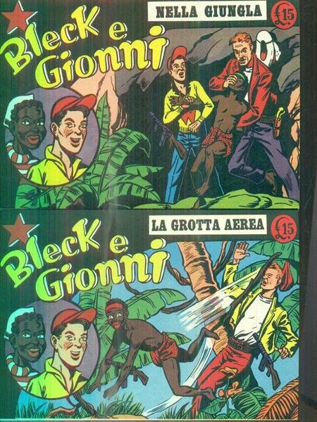Bleck e Gionni. Completa dal 1 al 12. I serie …