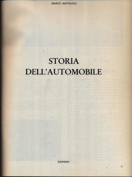 Storia dell'automobile