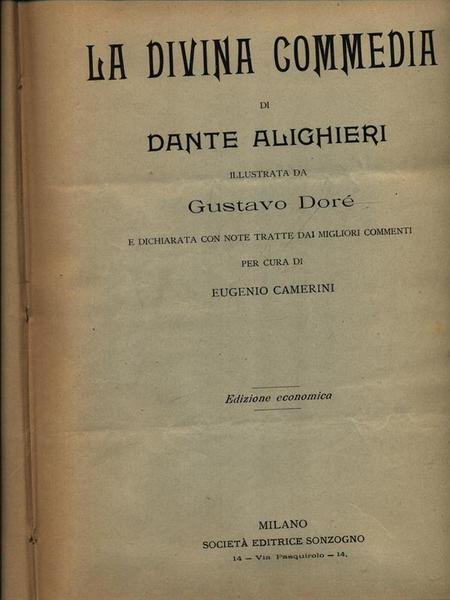 La Divina Commedia