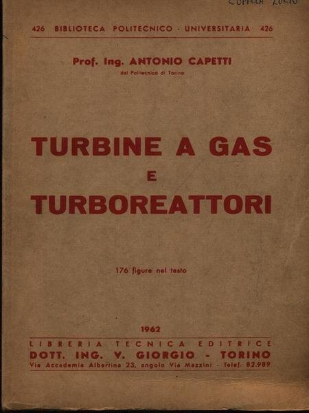 Turbine a gas e turboreattori