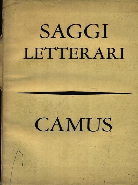 Saggi letterari