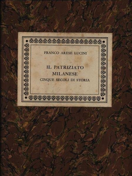 Il patriziato milanese