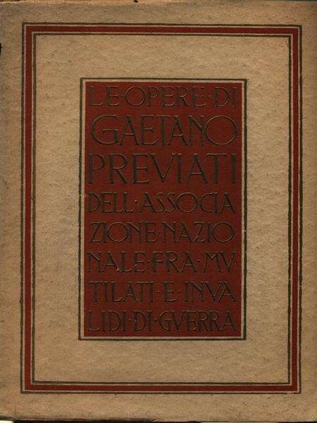 Le opere di Gaetano Previati dell'Associazione Nazionale Mutilati Invalidi di …